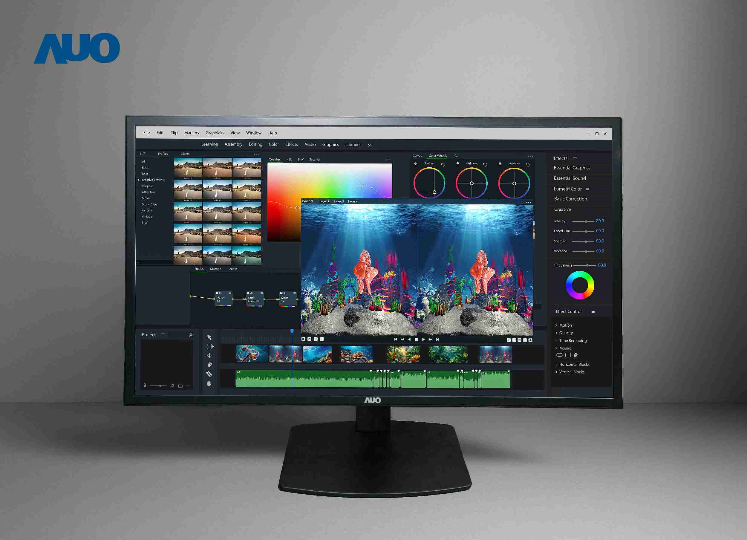 2121非凡开发32吋2D/3D专业桌上型显示器，，拥有8K4K超高分辨率，，，并以低串扰算法优化3D显示效果，，搭载自动眼球追踪功能，，能实时调整3D图像，，进行实时2D与3D无缝共存窗口，，，，提供图像设计工作者突破二维接口的崭新工作氛围与效率